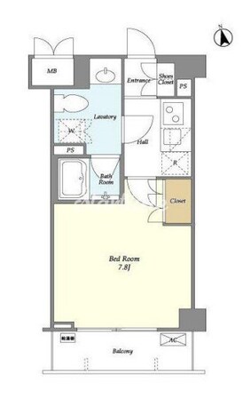 サンハイム雪が谷大塚の物件間取画像